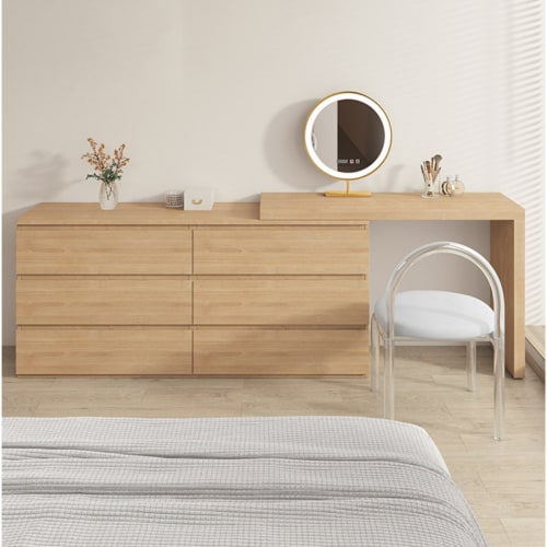 Light wood dressing table sales